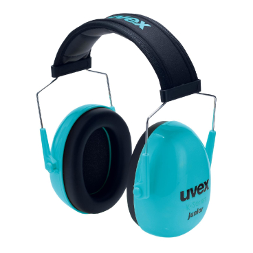uvex Kapsel-Gehörschutz K Junior, blau / schwarz (EAN: 4031101702438)