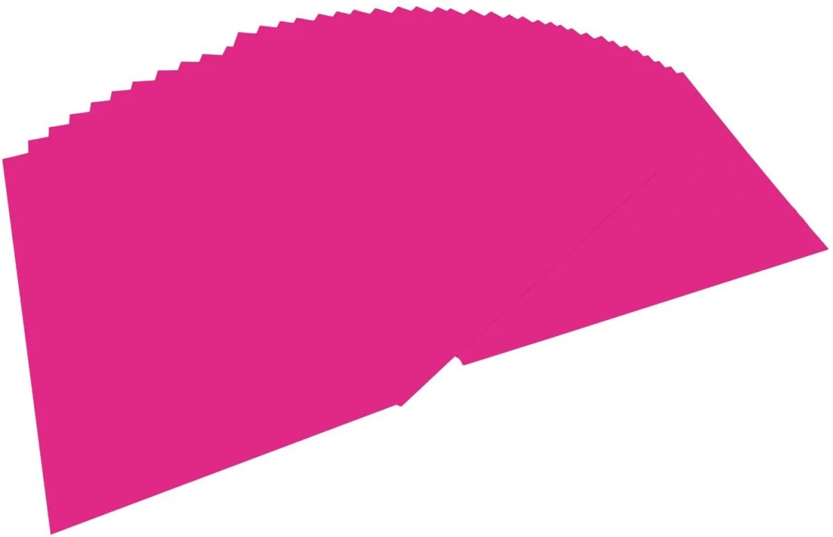 folia Tonkarton, (B)500 x (H)700 mm, 220 g/qm, pink (EAN: 4001868058543)