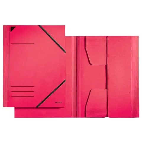LEITZ Eckspannermappe, DIN A4, Karton 320 g/qm, rot (EAN: 4002432329779)