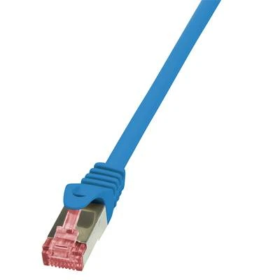 LogiLink Patchkabel, Kat. 6, S/FTP, 0,5 m, blau (EAN: 4052792021394)