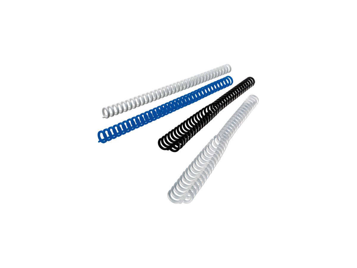 GBC Plastikbinderücken ClickBind, DIN A4, 8 mm, schwarz (EAN: 5028252220163)