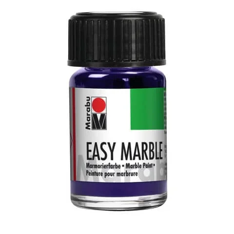 Marabu Marmorierfarbe easy marble, 15 ml, lavendel 007 (EAN: 4007751469564)