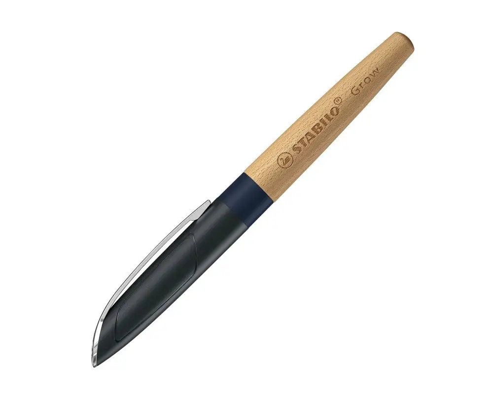 STABILO Füllhalter Grow, blaubeerblau / buche (EAN: 4006381590860)