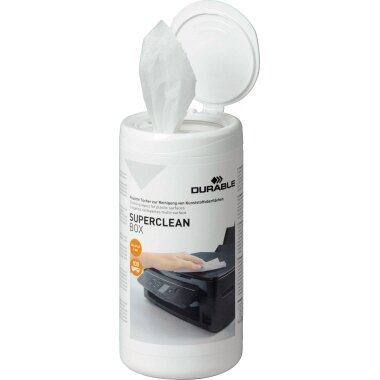 DURABLE Oberflächen-Reinigungstücher SUPERCLEAN BOX (EAN: 4005546570020)