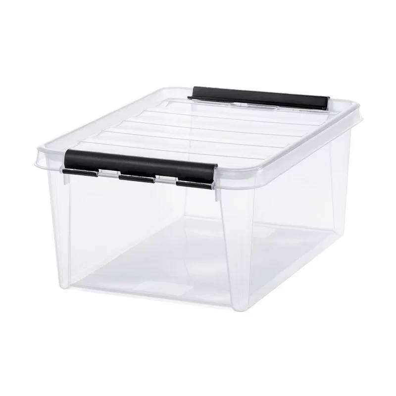 smartstore Aufbewahrungsbox CLASSIC 14 L, Clips: schwarz, transparent (EAN: 7310543508394)