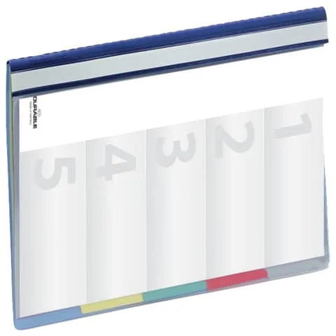 DURABLE Organisationshefter DIVISOFLEX, DIN A4, blau (EAN: 4005546269108)