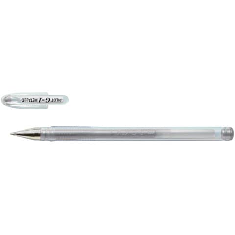PILOT Gelschreiber G-1 Metallic, silber (EAN: 4902505156359)