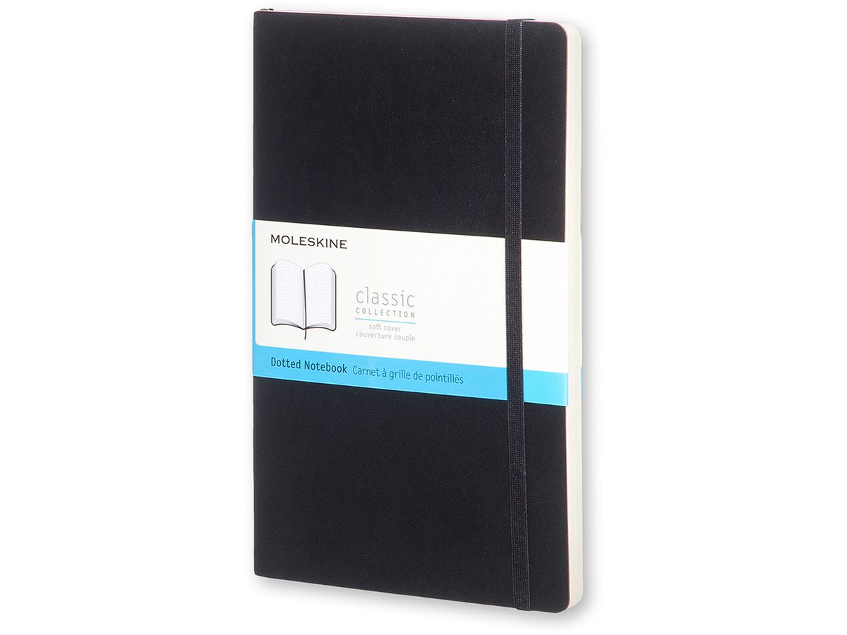 MOLESKINE Notizbuch, L/A5, gepunktet, Softcover, schwarz (EAN: 8051272892741)