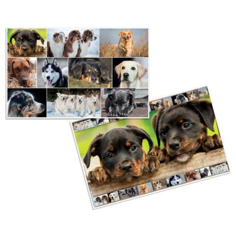 HERMA Schreibunterlage "Hunde", (B)550 x (H)350 mm (EAN: 4008705193788)