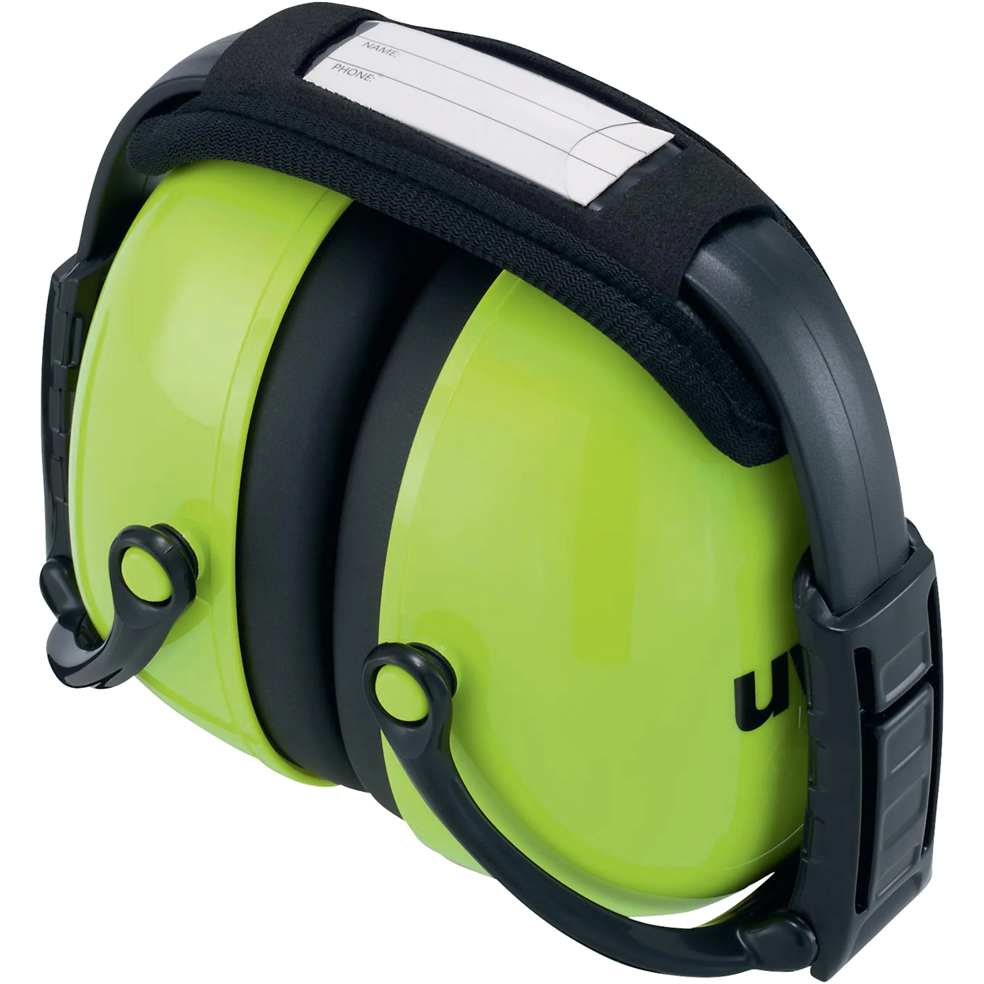 uvex Kapsel-Gehörschutz K2, faltbar, neongrün (EAN: 4031101640761)
