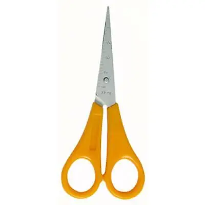 WEDO Bastelschere, spitz, Länge: 130 mm, für Rechtshänder, blau, rot, grün, gelb, schwarz (EAN: 4003801021676)