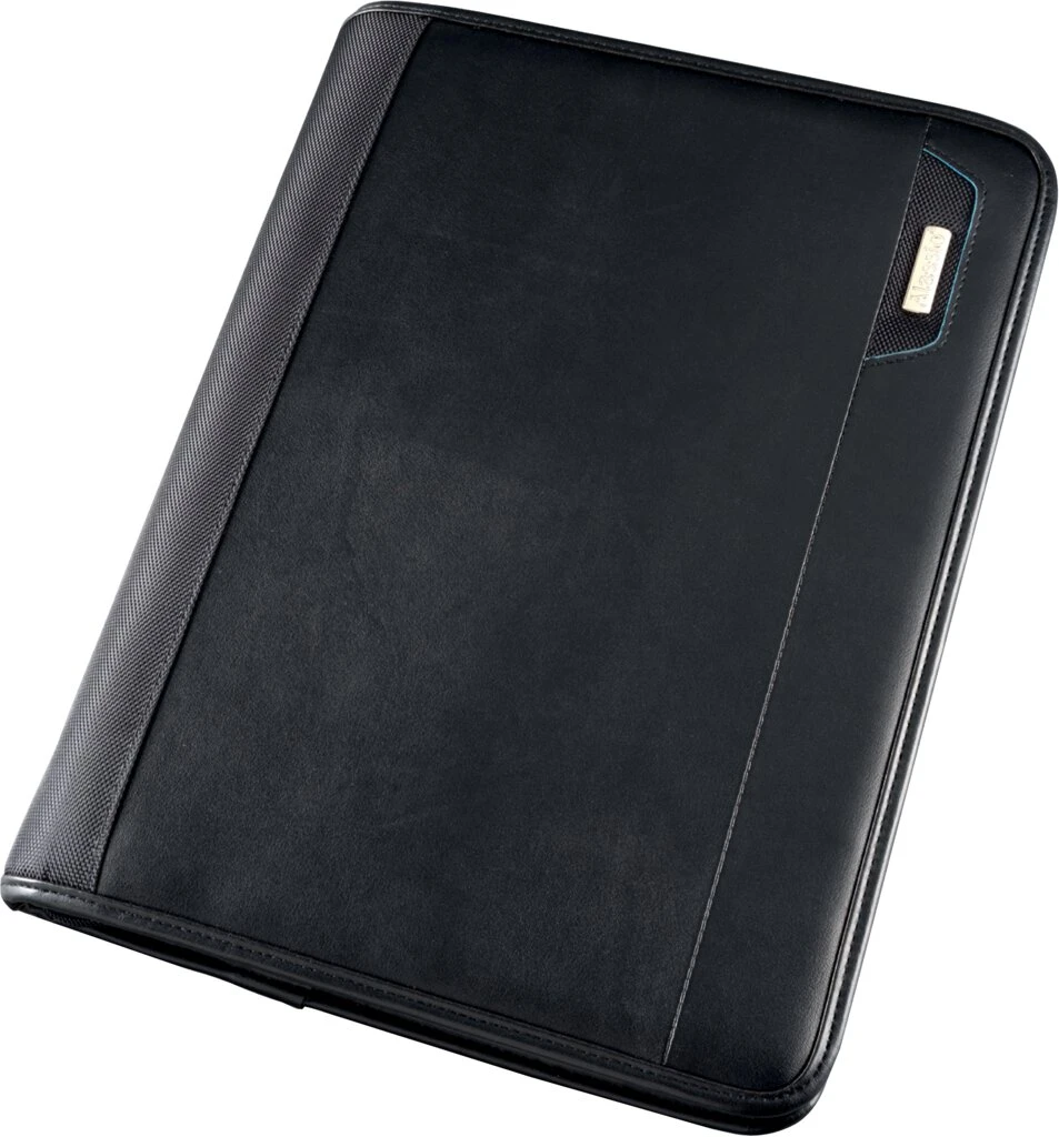 Alassio Tablet-PC Organizer A4 TRENTO, Lederimitat, schwarz (EAN: 4021068301140)