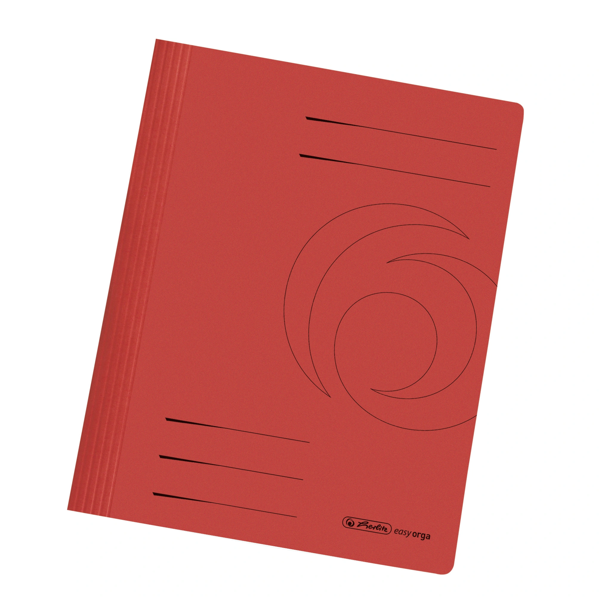 herlitz Schnellhefter easyorga, DIN A4, Manilakarton, rot (EAN: 4008110385679)