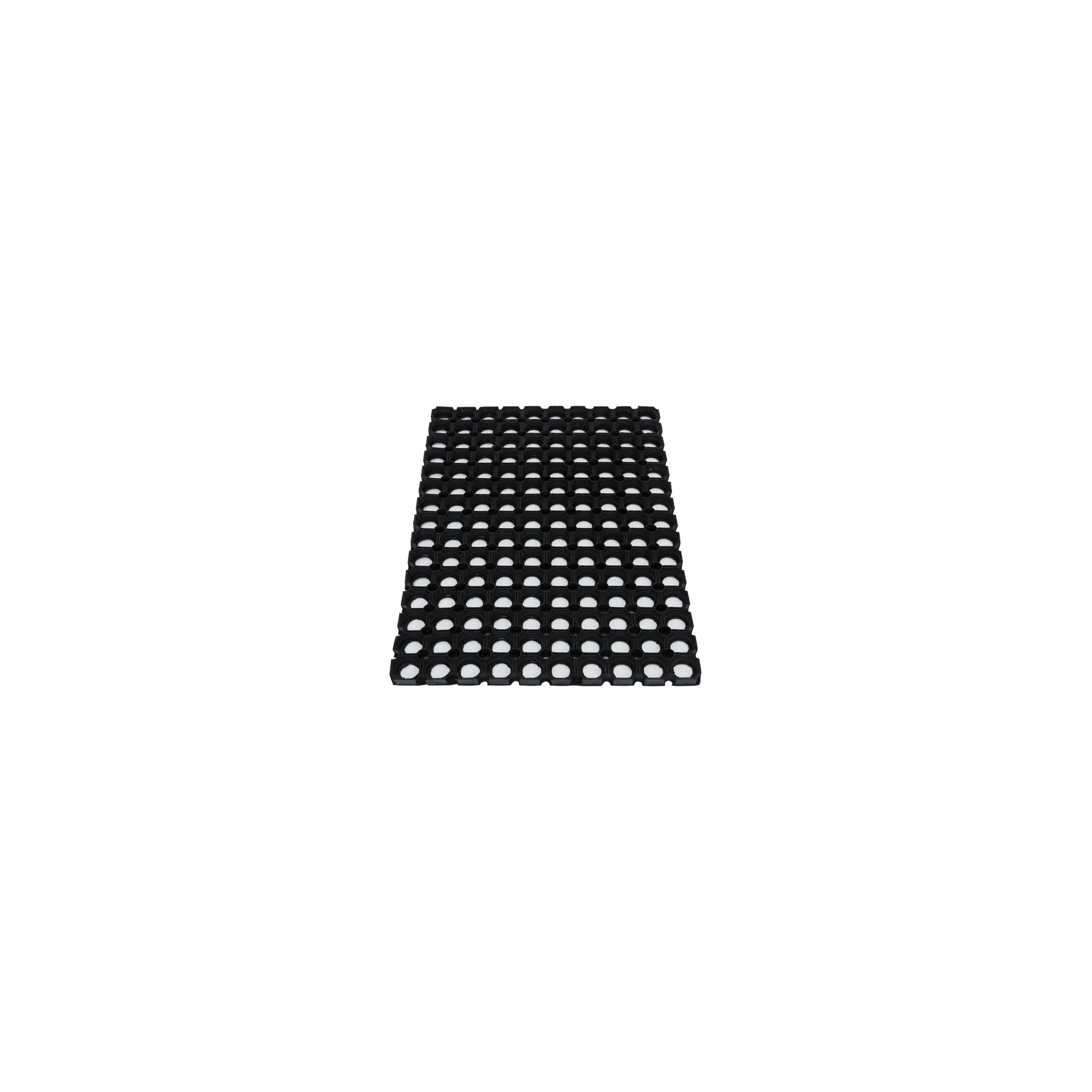 miltex Ringgummimatte EAZYCARE SCRUB, (B)400 x (L)600 mm, schwarz (EAN: 4260061893034)