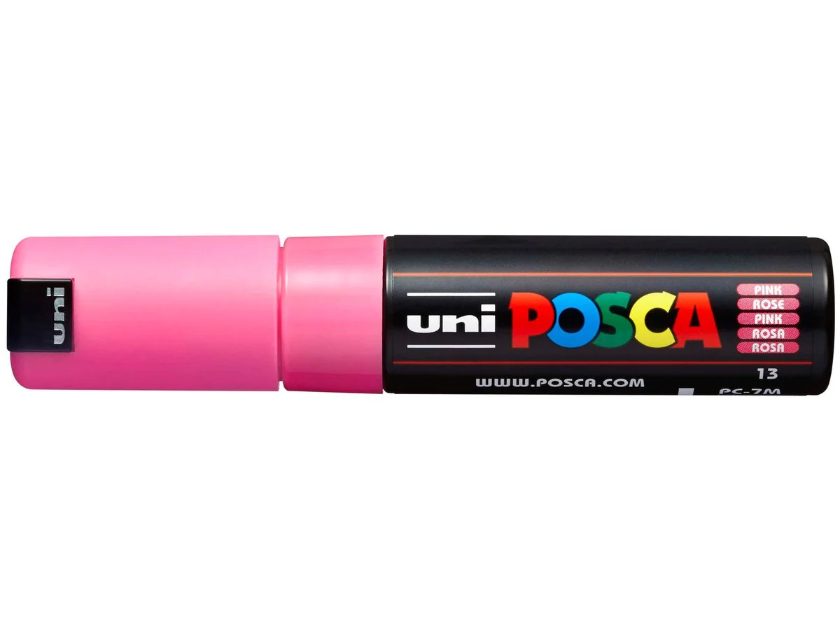 POSCA Pigmentmarker PC-7M, rosa (EAN: 4902778228340)