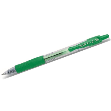 PILOT Gelschreiber G-2 PLUS fine, grün (EAN: 4902505166532)