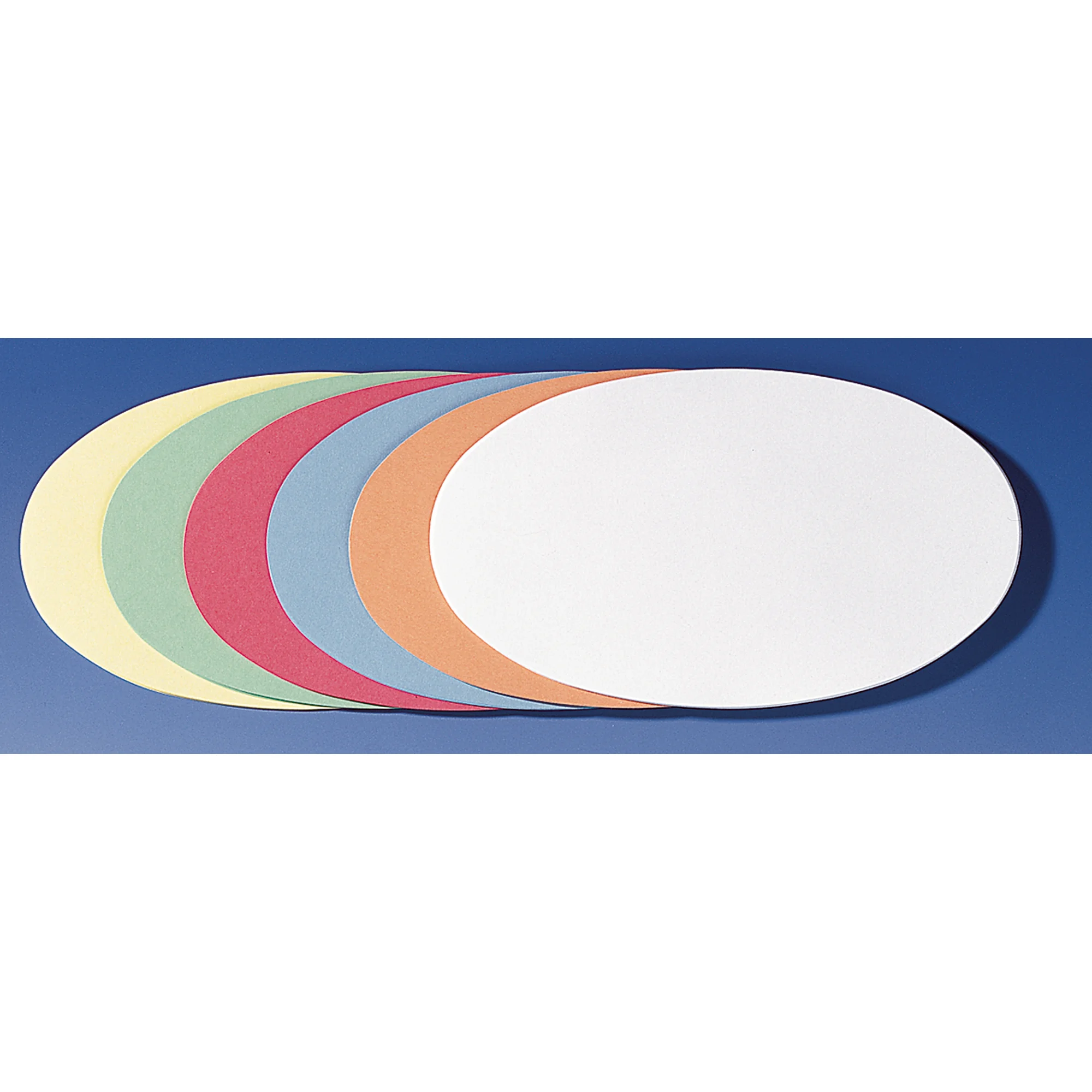 FRANKEN Moderationskarte, Oval, 190 x 110 mm, sortiert (EAN: 4016946055888)