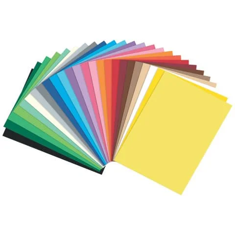 folia Tonpapier, DIN A4, 130 g/qm, 25 Farben sortiert (EAN: 4001868106572)