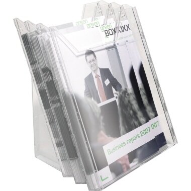 DURABLE Prospekthalter COMBIBOXX A4 set L, transparent (EAN: 4005546803425)