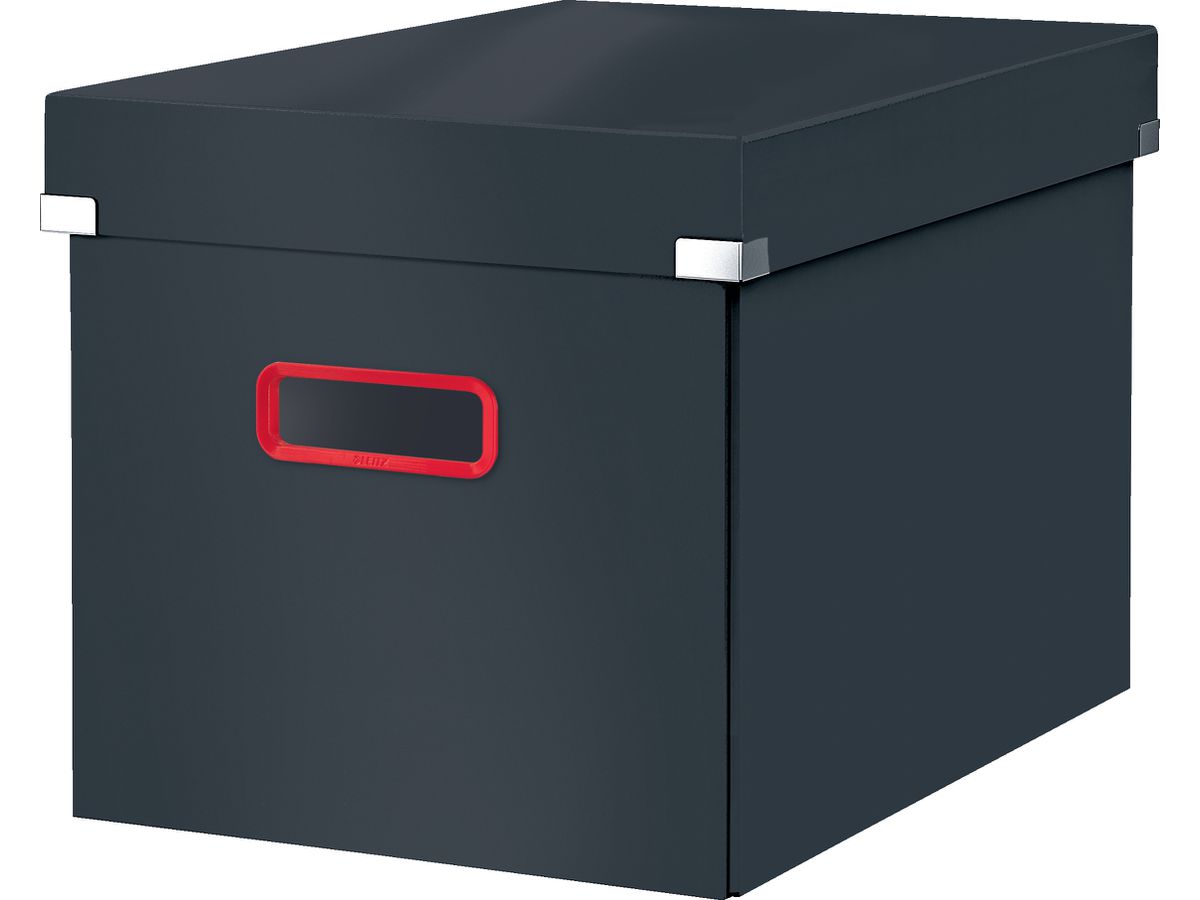 LEITZ Ablagebox Click & Store Cosy Cube, grau (EAN: 4002432128594)