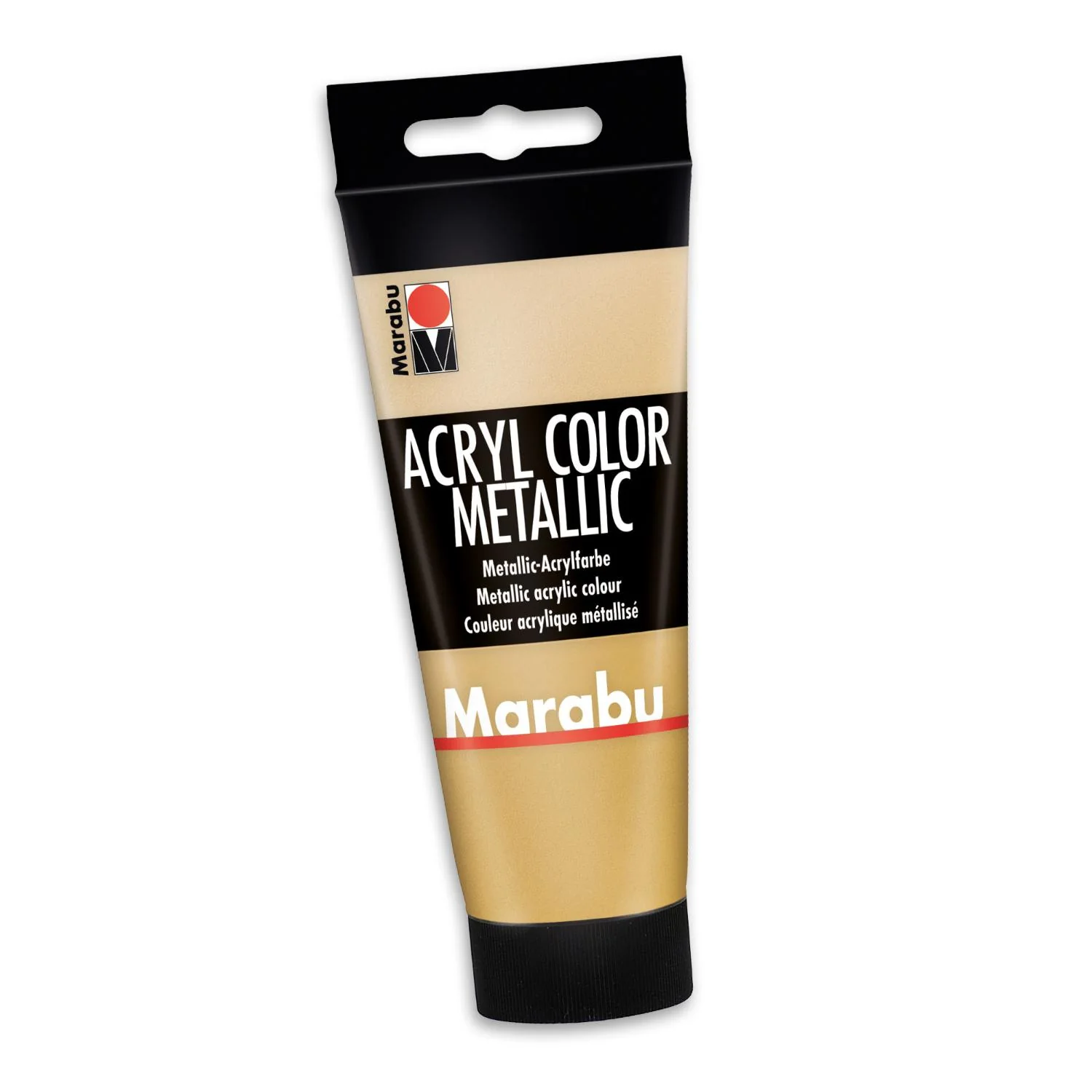Marabu Acrylfarbe "AcrylColor", gold, 100 ml (EAN: 4007751472915)