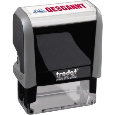 trodat Textstempelautomat Office Printy 4.0 4912 "GESCANNT" (EAN: 0190084287258)