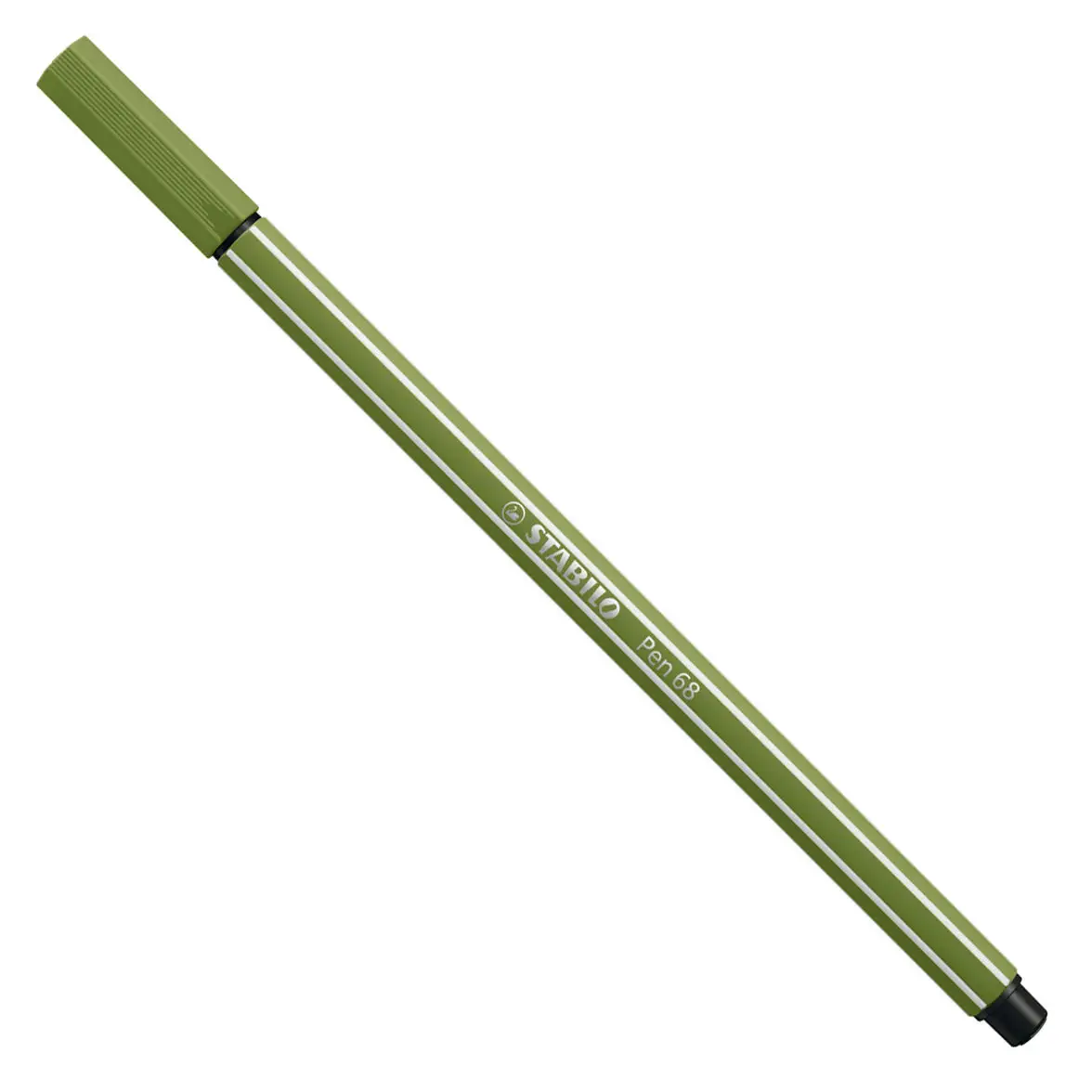 STABILO Fasermaler Pen 68, moosgrün (EAN: 4006381574310)