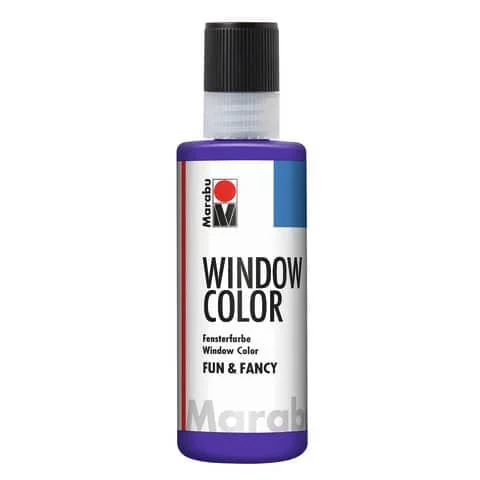 Marabu Window Color "fun & fancy", 80 ml, violett (EAN: 4007751068361)