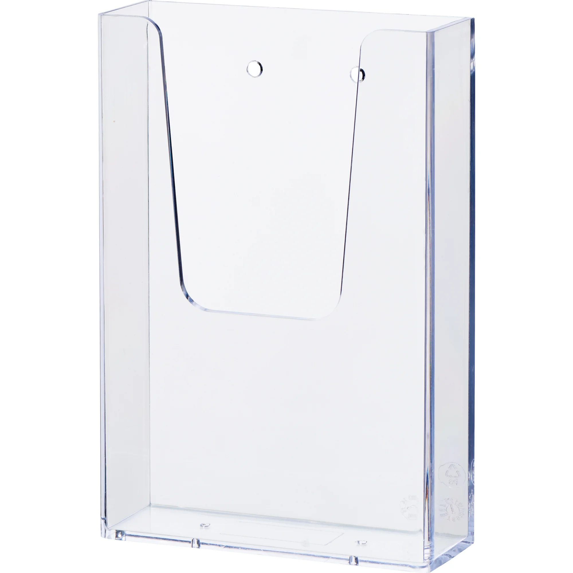 helit Wand-Prospekthalter "the help wall", 1/3 DIN A4 hoch (EAN: 4012086013238)