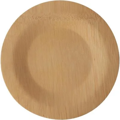 PAPSTAR Bambus-Teller "pure", ungeteilt, 180 mm, 10er (EAN: 4002911448717)