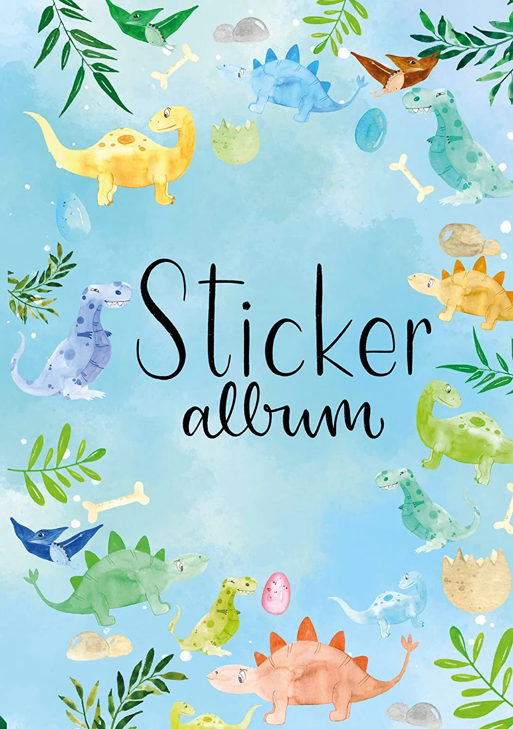 AVERY Zweckform ZDesign KIDS Stickeralbum "Dino", DIN A5 (EAN: 4004182577936)