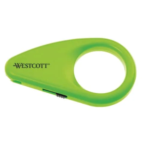 WESTCOTT Mini-Cutter, Kartonöffner, mit Keramikklinge, grün (EAN: 4027521513716)