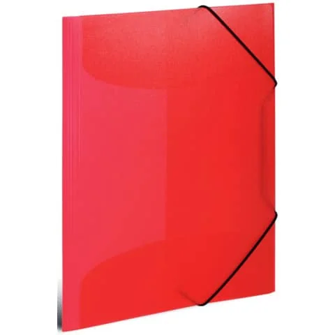 HERMA Eckspannermappe, PP, DIN A4, rot-transluzent (EAN: 4008705195041)
