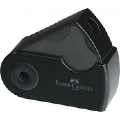 FABER-CASTELL Einfachspitzdose SLEEVE MINI, schwarz (EAN: 6933256611901)