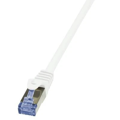 LogiLink Patchkabel, Kat. 6A, S/FTP, 1,5 m, weiß (EAN: 4052792020076)