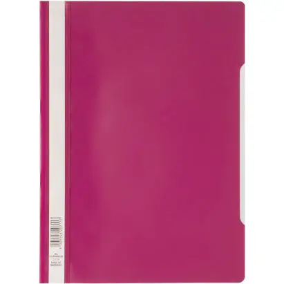 DURABLE Schnellhefter, DIN A4, aus PP-Folie, purpur rot (EAN: 4005546207117)