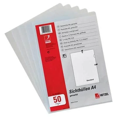 REXEL Sichthülle Top Quality, A4, PP, milchig, 0,15 mm (EAN: 4013702012987)