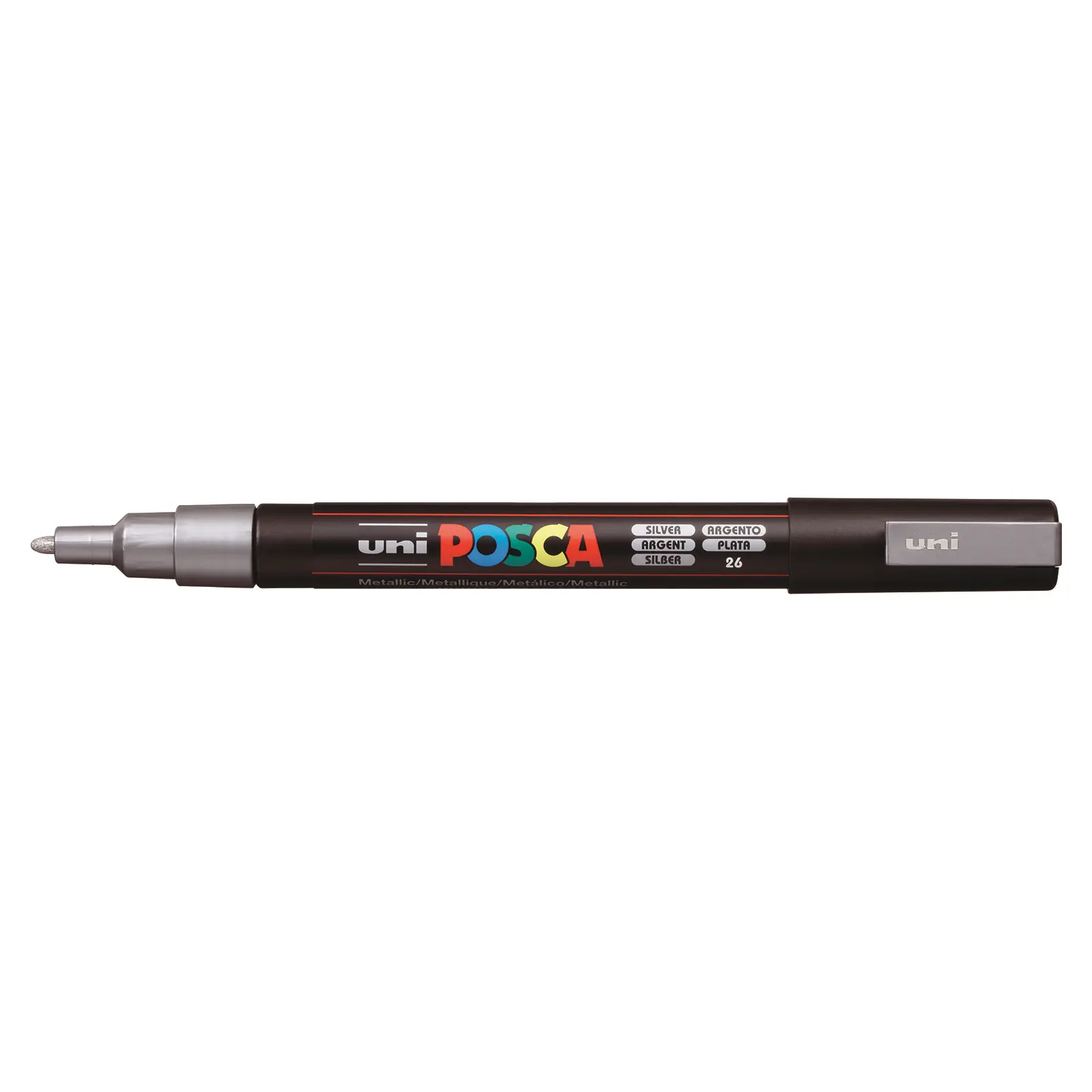 POSCA Pigmentmarker PC-3M, silber (EAN: 4902778915936)
