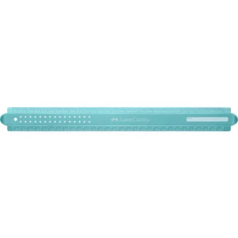 FABER-CASTELL Lineal SPARKLE, 300 mm, farbig sortiert (EAN: 4005401720300)