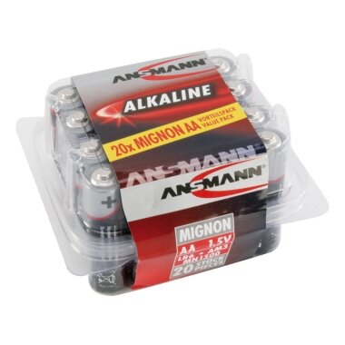ANSMANN Alkaline Batterie "RED", Mignon AA, 20er Blister (EAN: 4013674005482)