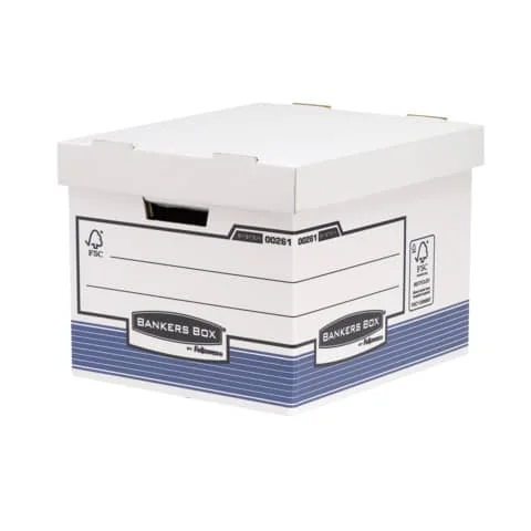 Fellowes BANKERS BOX SYSTEM Archiv-/Transportbox Standard, blau (EAN: 0043859520961)