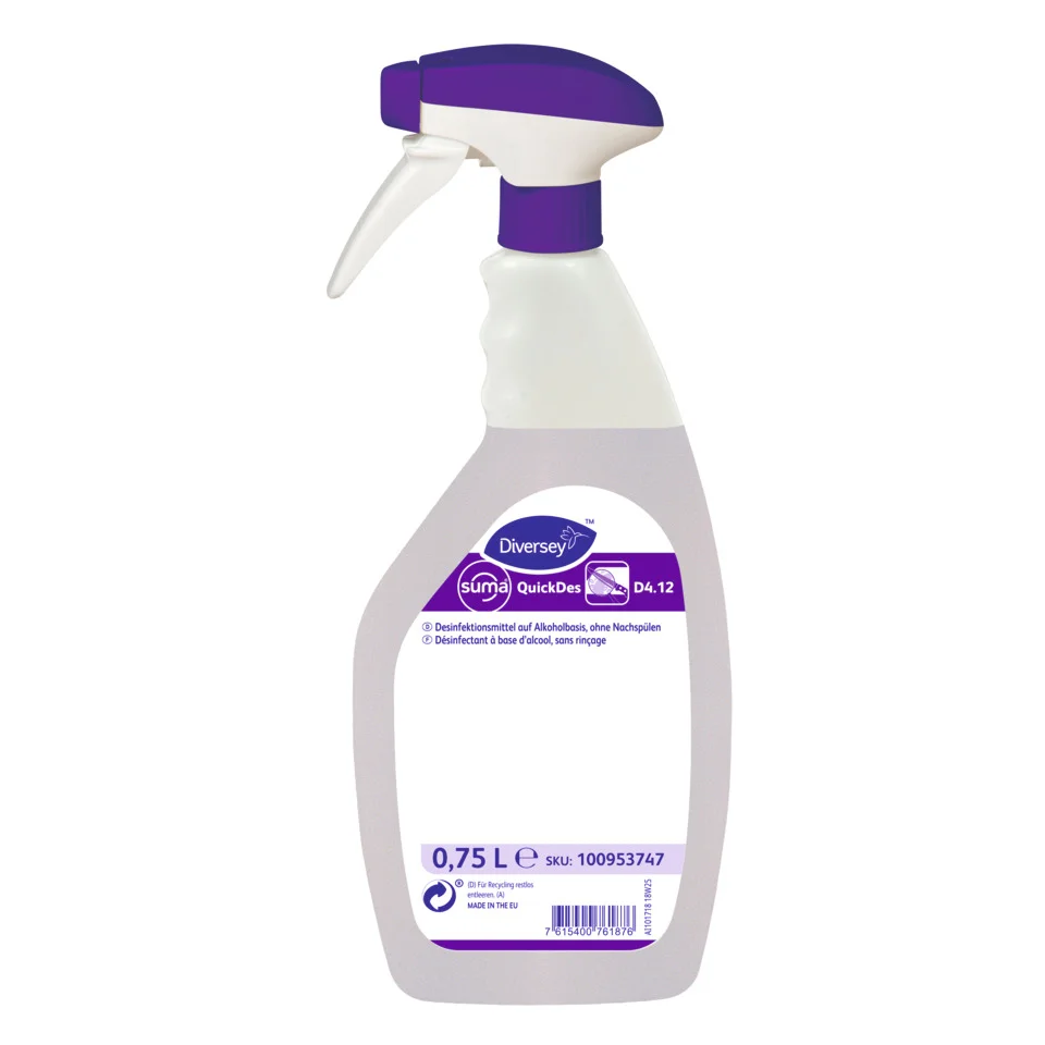 Suma Desinfektionsmittel QuickDes D4.12, 0,75 Liter (EAN: 7615400761876)