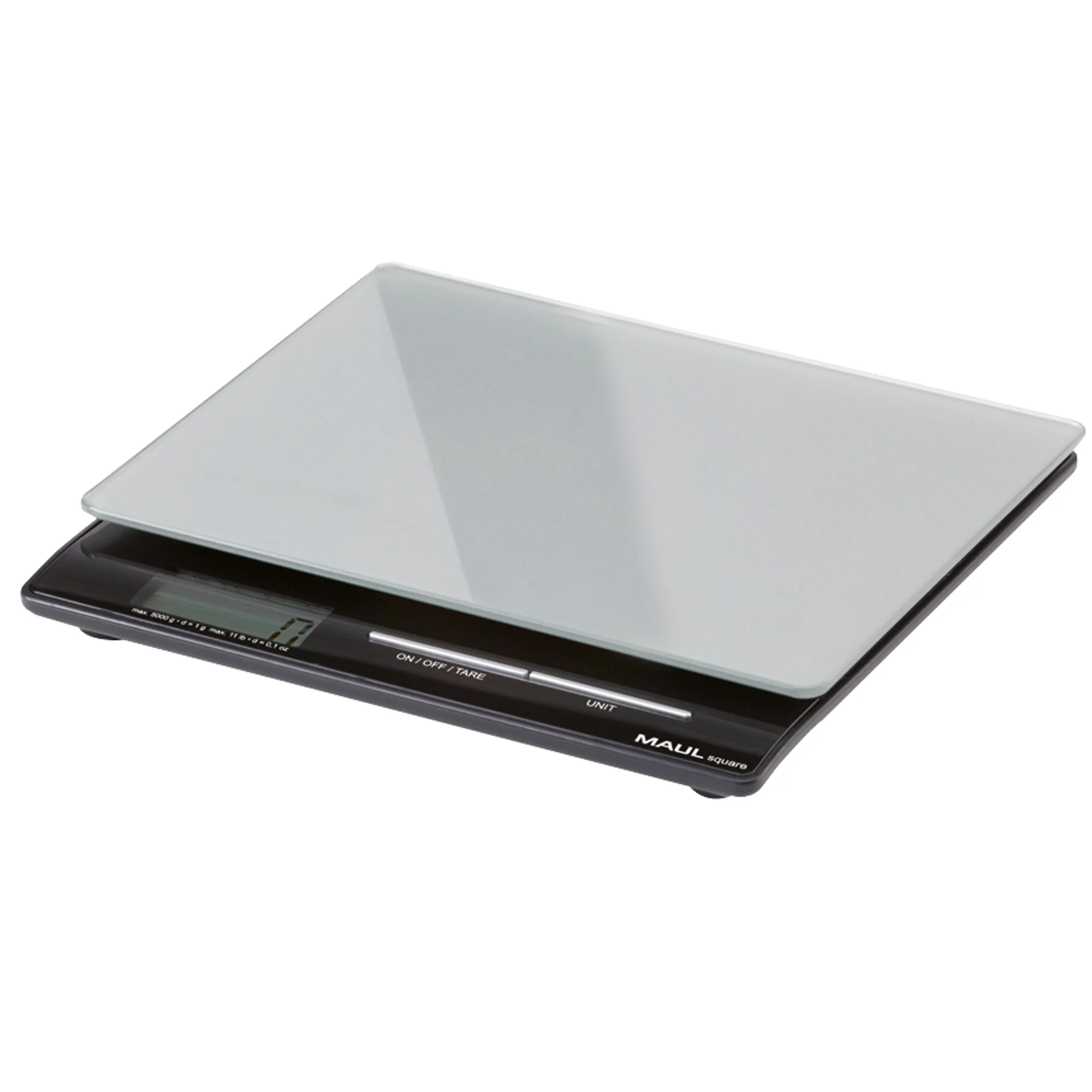 MAUL Briefwaage MAULsquare, Tragkraft: 5.000 g, silber (EAN: 4002390057103)