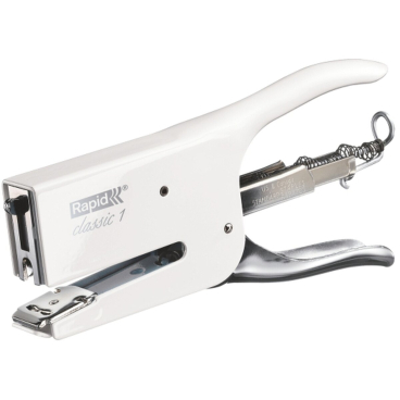 Rapid Heftzange Classic K1 Retro Coconut Kiss, weiß (EAN: 4051661016523)