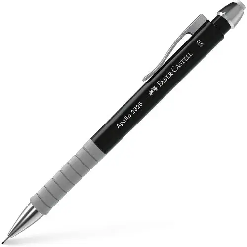 FABER-CASTELL Druckbleistift APOLLO 2325, schwarz (EAN: 6933256639929)