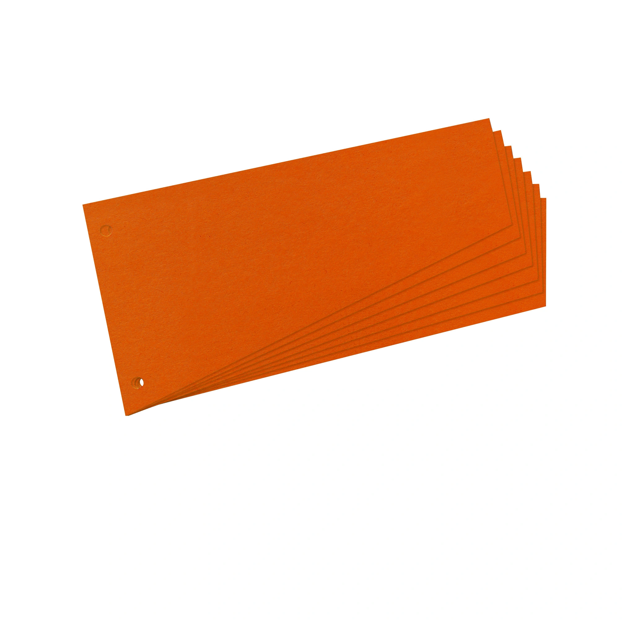 herlitz Trennstreifen, trapezförmig, Manila-Karton, orange (EAN: 4008110311081)