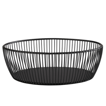 APS Brot- und Obstkorb SVART, oval, 240 x 190 mm, schwarz (EAN: 4004133304239)