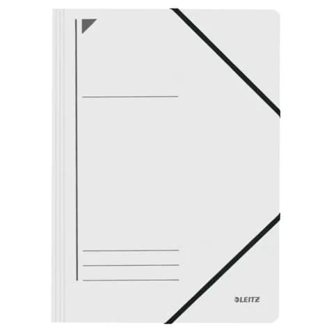 LEITZ Eckspannermappe, DIN A4, Karton 450 g/qm, weiß (EAN: 4002432336548)