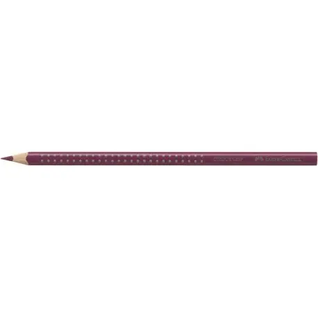 FABER-CASTELL Dreikant-Buntstift Colour GRIP, brombeerlila (EAN: 4005401124337)