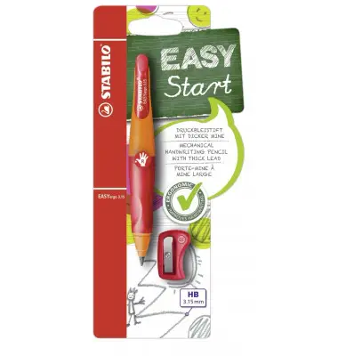STABILO Schreiblernbleistift EASYergo 3.15, rot (EAN: 4006381468763)